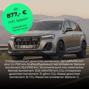 elegant und imposant der audi q7 als plug in hybrid