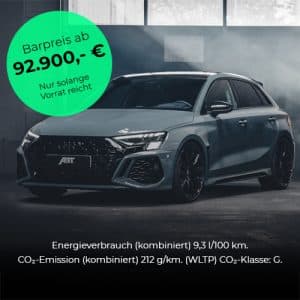 fahrspass trifft kompaktklasse der audi rs3 als abt umbau
