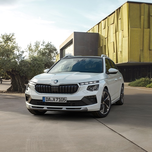 skoda kamiq neuwagen in weiss